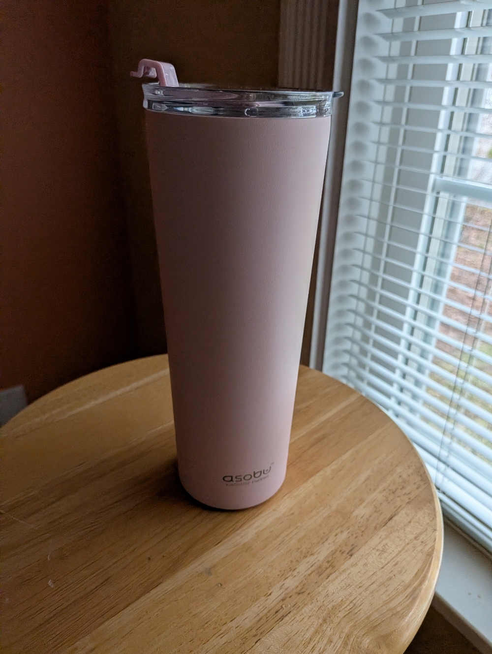 Asobu Pink Stainless Travel Tumbler - Sleek Insulated Drinkware